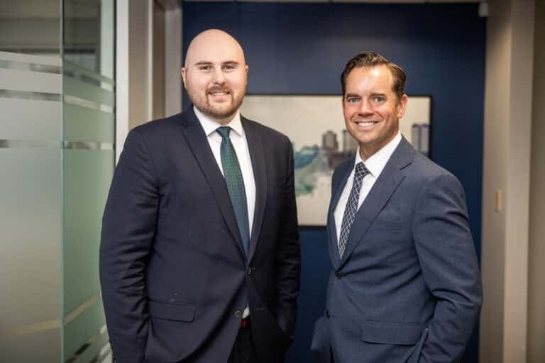 John McCormick and Alex Rich, attorneys at Med Contract Law, physician contract review firm